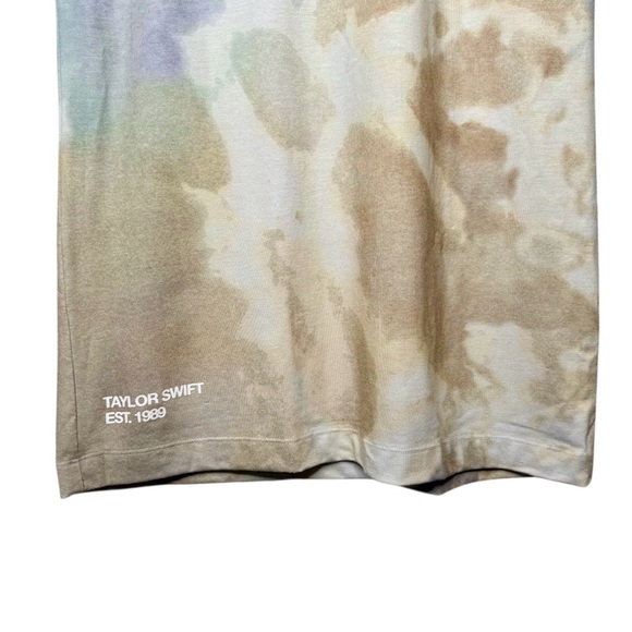 Taylor Swift The Just A Summer Thing Collection Tie Dye Beach Coverup Dress Sz L - Picture 7 of 14